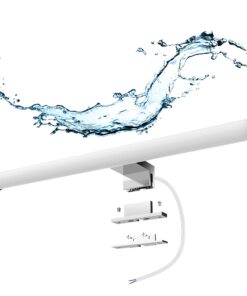 Azhien LED Spiegelleuchte für Badestraßen, 10W 1200LM Neutralweiß 4000K, 3-in-1 Montage, Kein Flimmern, 230V Badewandbel