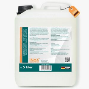 INOX® Reinigungsmittel für Wischroboter – Streifenfreier Bodenreiniger 5L – frischem Duft mit Reinigungsmittel für Wisch