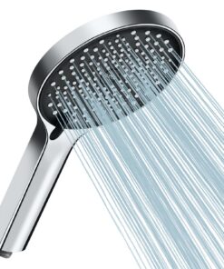 Cobbe Wassersparender Duschkopf - Großer Regenstrahl Mit 3 Strahlenarten, Druckerhöhend, Für Die ganzen Familien, Ideal