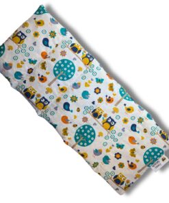 Franzis Nähstube 50x20cm Weißes Dinkelkissen für Wärmetherapie in 100% Baumwolle I Körnerkissen Dinkel 50x20 für Mikrowe