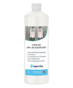 Hygiene King WC-Reiniger mit Sicherheitsverschluss 1 Liter für streifenfreie Sauberkeit von WC und Pissoir
