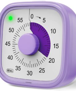 ADHS-Timer - visueller Timer für Kinder und Erwachsene mit Autismus, leiser Countdown-Pomodoro-Timer für mehr Fokussieru