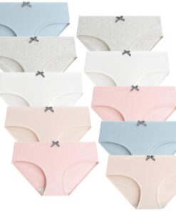 Domee Baumwoll Unterhosen für Mädchen 10er-PackComfort-Polsterung BetterFit