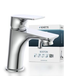 SCHÜTTE 33210 BOSTON Wasserhahn Bad Chrom Moderner Einhebelmischer Waschtischarmatur