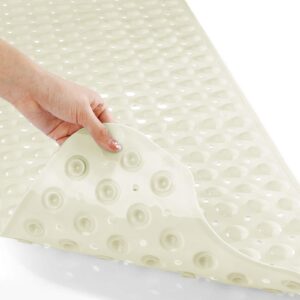 Yimobra Anti-Rutsch Badewannenmatte, Phthalatfrei, Latexfrei und BPA-frei 100 x 40 cm Maschinenwaschbar OEKO-TEX STANDAR
