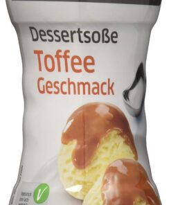 Dr. Oetker Professional Dessertsoße Toffee-Geschmack - 770 ml Flasche, Anti-Tropf-Verschluss, wiederverschließbar, handl