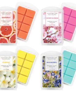 Scent-Hi Duftwachswürfel, 100% Sojawachs-Würfel, Grapefruit für Heimdekoration Scent-Hi Duftwachswürfel, 100% Sojawachs-