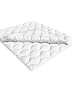 Siebenschläfer 4-Jahreszeiten Bettdecke 155x220 cm - OEKO-TEX STANDARD 100 - idealette Decke für Sommer und Winter