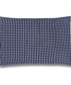 Franzis Nähstube Duftkissen I kariert blau I 100% Baumwolle & Lavendel I Schlafhilfe & Stressabbau I 20x30cm I Lavendelk