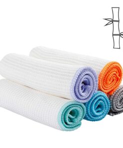 Muxel Bambusviskose Putztuch Reinigungstuch Spültuch und Allzwecktuch - saugstarke Alternative zu Mikrofaser, ideal für