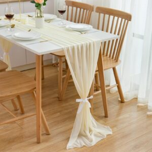 Tischläufer Hochzeit 3m Stoff für Geburtstage und Weihnachten 70 cm x 300 cm Hochzeitstischband Weihnachten 3m Stoff Tis
