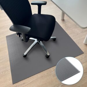 Floordirekt Bodenschutzmatte Kleopatra 75 x 120 cm - Bürostuhl Unterlage - Schutz für Laminat, Parkett, Hartböden - abge