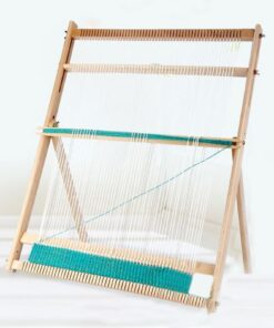 Gihioue Webrahmen | Kinderfriendly | Weaving Strickmaschine Kit - 49x64x3cm Schulwebrahmen Zum Weben Und Gestalten für K