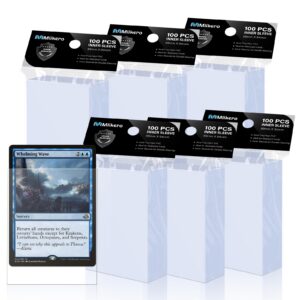 600er Pack Kartenhüllen, Perfekt Passende Innenhüllen für Doppelhüllen, Ideal für MTG und TCG Sammelkarten, Kompatibel M