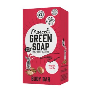 Marcel's Green Soap - Umweltfreundliche Dusch Seife - Vegan - 97% Biologisch abbaubar -Compact by Design Marcel's Gree