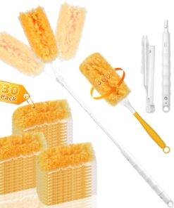 Swiffer Staubmagnet 360° Nachfüllpack Set - Beidseitig Verwendbar | Tierhaare Staub Schmutz Entfernen | 1 Handgriff | 1