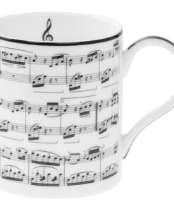 Leonardo Collection Making Music Tasse Weiße Tassen für Zuhause und Küche, neugestaltete Tassen als Geburtstagsgeschenk
