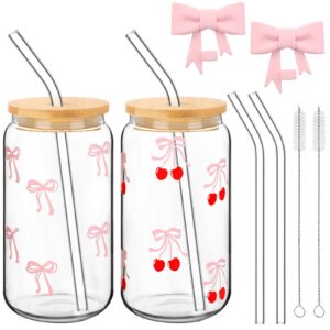 500ml dicke, robuste Glasbecher für Kaffee und Cocktails - elegante Speiserelieferung | luftdichtes und wasserdichtes D