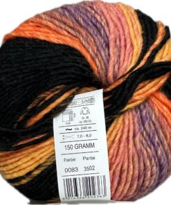 ONline Wolle Linie 359 Fano Winterwolle - schnellstrickbar für Anfänger mittlerer Nadelstärke 7-8 mm mit Farbverlauf zum
