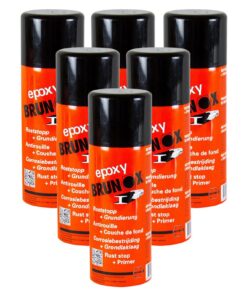 Brunox 6X Epoxy Rostumwandler für Gartenmöbel - Rostschutz & Roststopp - 400 ml - Dauereffekt & Holzmöbel.accuracy