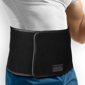 ReaPro Rückenbandage Waist Trainer mit verstellbarem Klettverschluss & atmungsaktivem Material für Frauen zur Entlastung