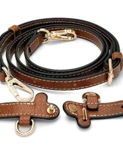 Sunshine Smile Längenverstellbarer Schulterrieman aus Hochwertigem Leder für Longchamp Taschen,Luxuriöser Schulterrieman