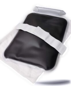 Faimex® Wärmekissen Moor naturbelassenes Kissen für Rückenbeschleunigung Warmkompresse transparent Baumwolle Klettversch