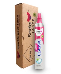 SodaTASTE Quick Classic CO2-Zylinder für Wassersprudler kaufen, ideal für Familien mit vielen Sprudelwunschforderungen i
