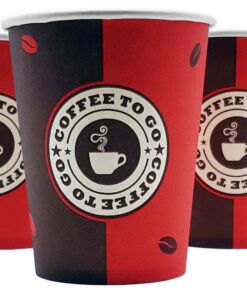 EXOPACK Coffee to go Becher 0,2l 200ml | Spitzenqualität | Biologisch abbaubar