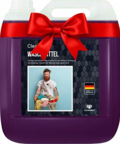 Cleanerist Schwarzes Waschmittel flüssig 10l Konzentrat - XXL Dunkelware Reinigung mit Frischeduft für 20-95°C