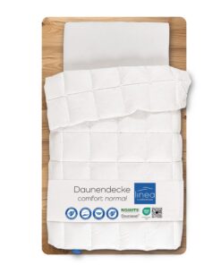 LINEA by böhmerwald kuschlige Daunendecke Comfort 155x220 für AllergikerLAYLINEA by böhmerwald kuschlige Daunendecke Com