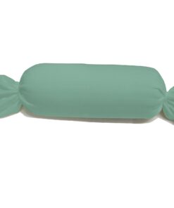 Dukal Bezug für Nackenrolle + Hochwertiger DOPPEL-Jersey aus 100% Baumwolle + Gemütlich für Schreibtisch und Bett + 100%