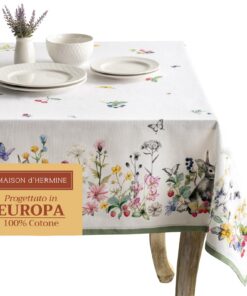 Maison d'Hermine Baumwolldecke OEKO-TEX FRÜHLING SOMMER FÜR ZHALENऒ