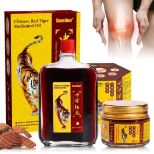 Schmerzlinderung Massageöl Öl Rot 50 ml Für Gelenk- und Schulterm Schmerzen | Arm, Taille, Hinterhand, Füße, Bein Beruh