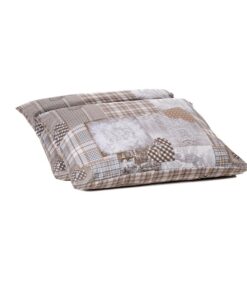 Zelesta Wonderbed Kissenbezüge – Hypoallergen & Weich – Für Hypoallergene – Ein Pelosi-Family Choice (80x80cm, Patchwork