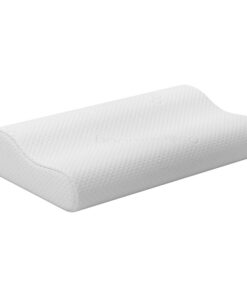 Bonmedico Ergonomisches Schlafkissen für Rückenschläfer - Orthopädisches Nackenstützkissen - Wellness Geschenke