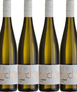 Becker Bacchus 2024 Feinherb Wein (6 x 0.75 l) для geschmacksschwerpunktigen Verbraucher im Esszimmer mit aromatischen N