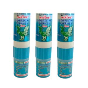Hong Thai Riechstift – Aroma Stick gegen Schnupfen & Kopfschmerzen – 100 % natürlich – Traditioneller Inhalierstift – Bl