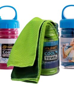 Muxel Cool Down Towel | Kühlwirkend für Fitness und Sport - Ideal für sportliche Frauen | Muxel Cool Down Towel | Schne