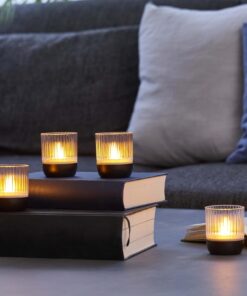 Northpoint LED Akku Lounge Lights - Helleuchtungen mit Touchsensor, sansibes Kabelverbindung, RGBW Farbfunktion für Inne