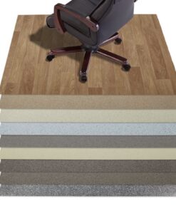 Bürostuhlunterlage Spark Westwood S02 - rutschfeste Vinyl-Matte - Bodenschutz für Hartböden | Bodenschutzmatte Spark We