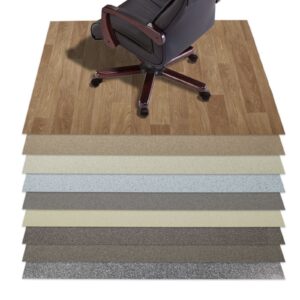 Bürostuhlunterlage Spark Westwood S02 - rutschfeste Vinyl-Matte - Bodenschutz für Hartböden | Bodenschutzmatte Spark We