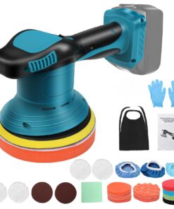 WingFly Makita 18V Auto Poliermaschine 6 Zoll, 6 Var nonsense Geschwindigkeit, Farbe und Mörtel Entfernen, Auto Polieren