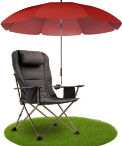 STYNGARD Sonnenschirm für Liegestuhl mit UV Schutz 50+ - Klemmschirm für Camping - Modell SAN FRANCISCO STYNGARD Stuhl