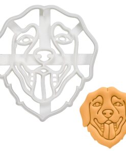 Bakerlogy Labrador Retriever Gesichtsausstechform, 1 Teil, für Hunde, Spielzeuggesichter, Spielzeug, Kinderalter, Geburt
