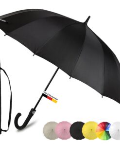 Sternenfunke XXL Regenschirm Damen und Herren, edel, stabil und sturmfest, 2 Personen, Automatik Funktion, Ø120 cm