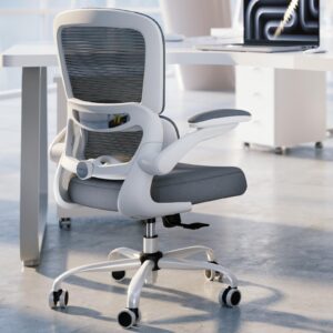 Ergonomischer Bürostuhl TRALT für den Arbeitsplatz | Höhenverstellbarer Mesh Bürostuhl TRALT für Computer | Rollige Sch