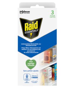 Raid (Paral) Lebensmittel-Mottenfalle - Effektive Küchen-Bekämpfung, 3 Stück