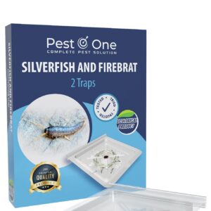 Pest O One Silberfisch- und Ofenfischchenfalle - Dauerwirkend, ungiftig & präzise - Gut für Hausbesitzer - Ideal für Küc