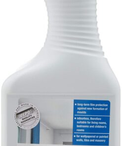 Wepos Chlorhaltiger Schimmel Entferner 750 ml | effektiv gegen Schimmelpilzansätze, Stockflecken, Bakterien | Sofortwirk